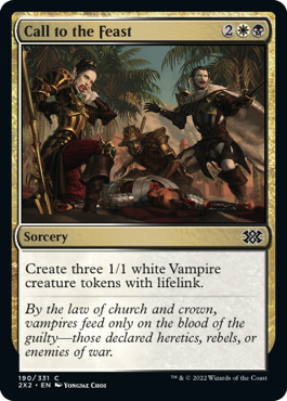MTG Double Masters 190/331 Call to the Feast