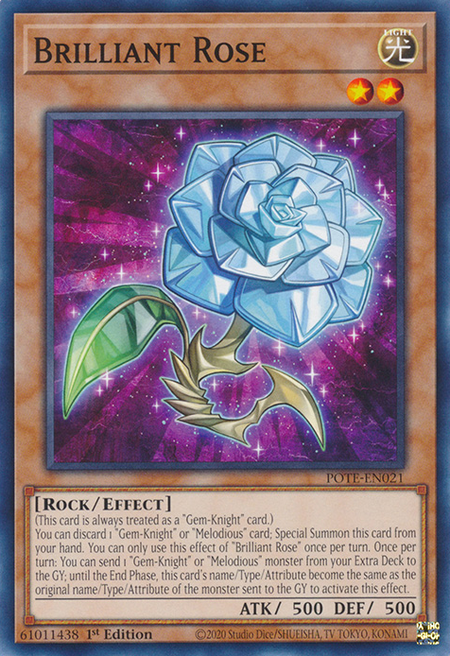 Power Of The Elements POTE-EN021 Brilliant Rose
