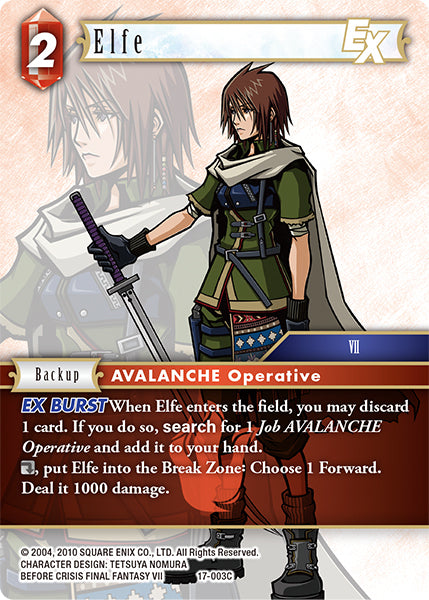 Final Fantasy Opus XVII 17-003 Elfe