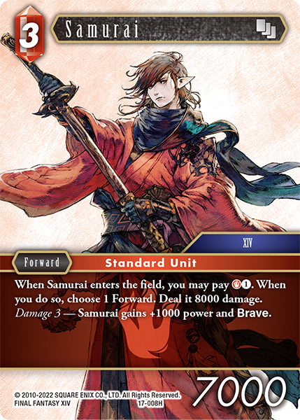 Final Fantasy Opus XVII 17-008 Samurai