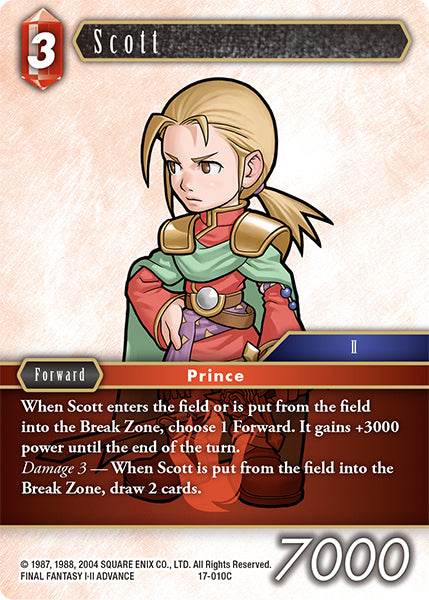 Final Fantasy Opus XVII 17-010 Scott
