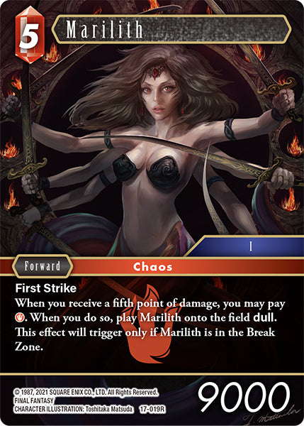 Final Fantasy Opus XVII 17-019 Marilith