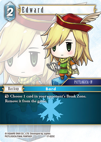 Final Fantasy Opus XVII 17-025 Edward