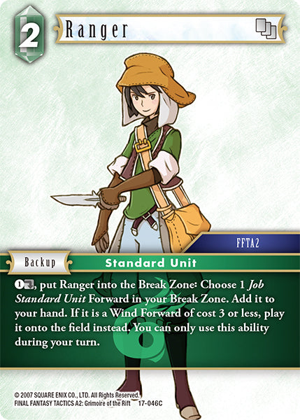 Final Fantasy Opus XVII 17-046 Ranger