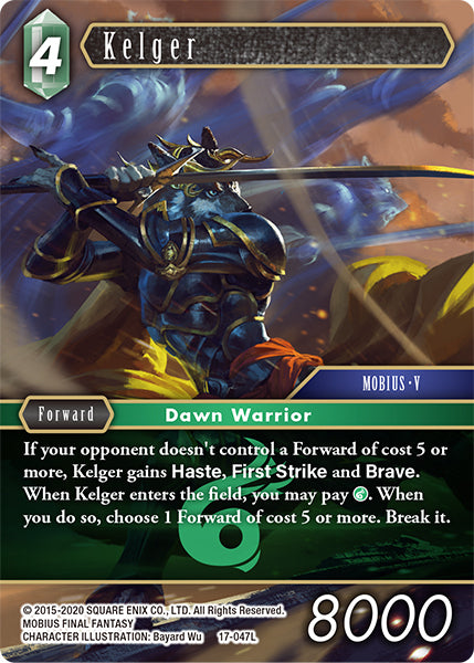 Final Fantasy Opus XVII 17-047 Kelger