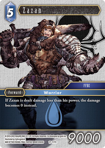 Final Fantasy Opus XVII 17-117 Zazan