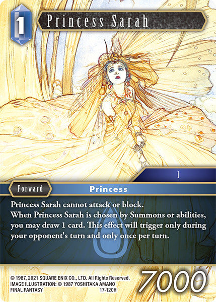 Final Fantasy Opus XVII 17-120 Princess Sarah