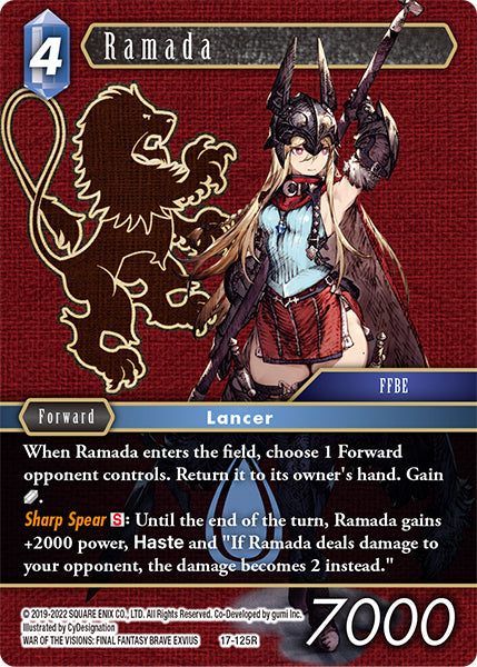 Final Fantasy Opus XVII 17-125 Ramada