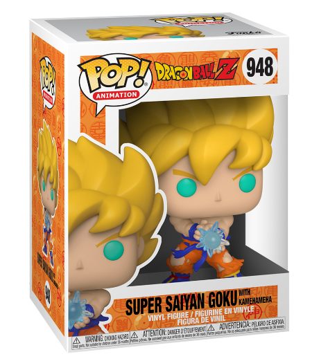 Pop! Animation - Dragon Ball Z S9 - Super Saiyan Goku With Kamehameha