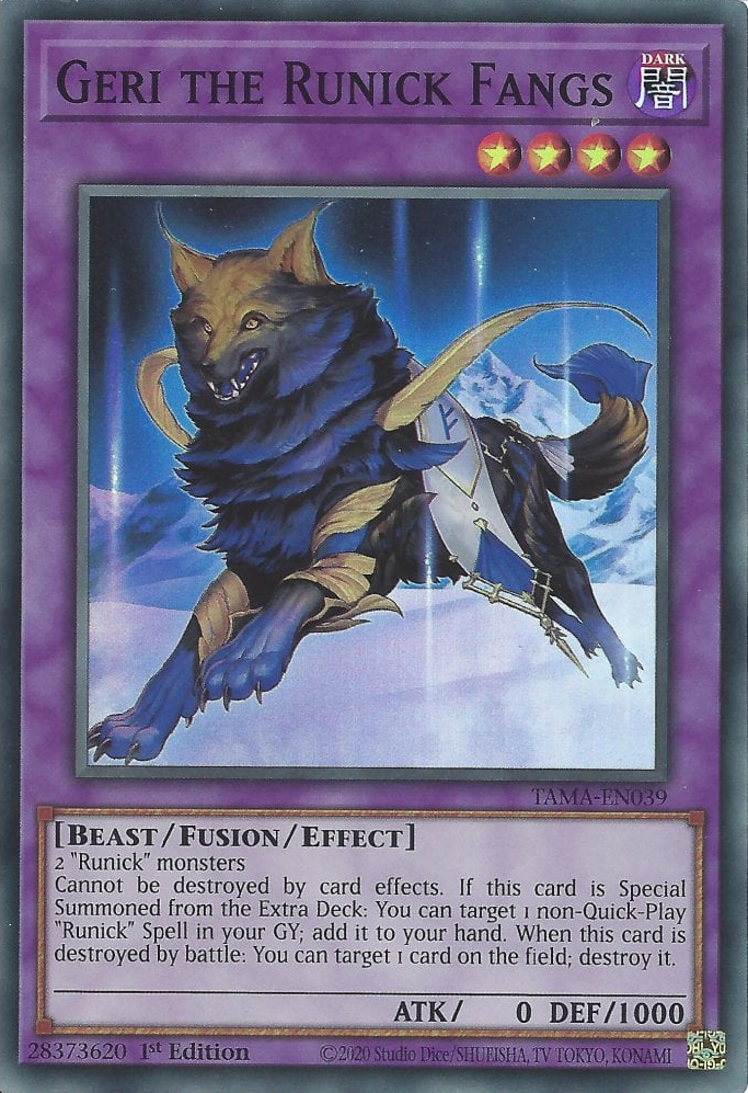 Tactical Masters TAMA-EN039 Geri the Runick Fangs