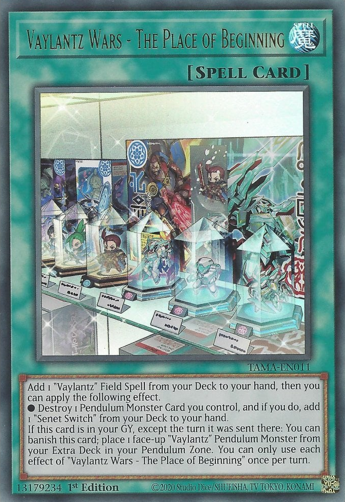 Tactical Masters TAMA-EN011 Vaylantz Wars - The Place of Beginning