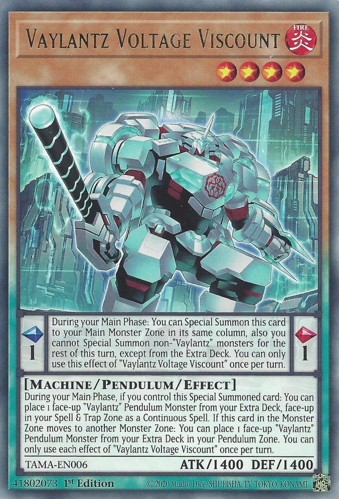 Tactical Masters TAMA-EN006 Vaylantz Voltage Viscount