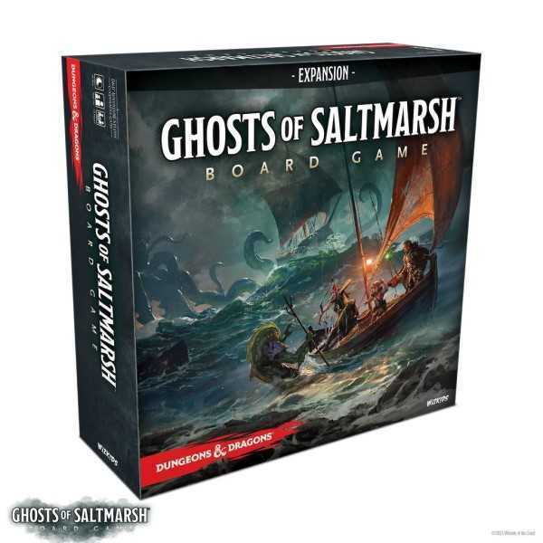 Dungeons & Dragons: Ghosts of Saltmarsh Adventure System Board Game Expansion