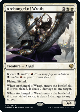 MTG Dominaria United 003/281 Archangel of Wrath