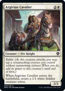 MTG Dominaria United 004/281 Argivian Cavalier
