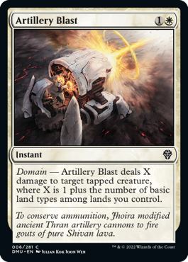 MTG Dominaria United 006/281 Artillery Blast