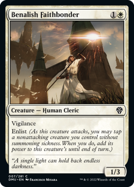 MTG Dominaria United 007/281 Benalish Faithbonder