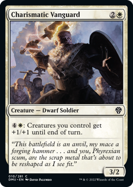 MTG Dominaria United 010/281 Charismatic Vanguard
