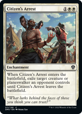 MTG Dominaria United 011/281 Citizen's Arrest