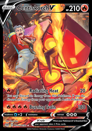 SWSH Lost Origin TG14/TG30 Centiskorch V