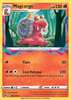 SWSH Lost Origin 022-196 Magcargo