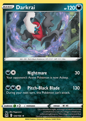 SWSH Lost Origin 120-196 Darkrai
