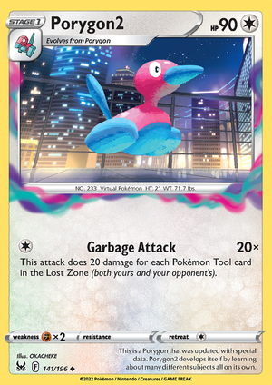 SWSH Lost Origin 141-196 Porygon2