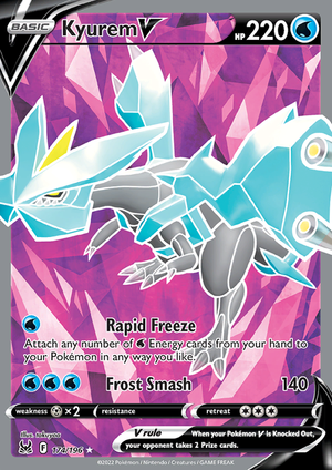 SWSH Lost Origin 174-196 Kyurem V