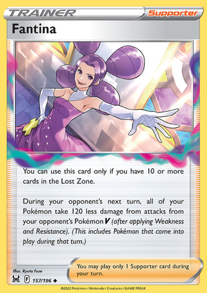 SWSH Lost Origin 157-196 Fantina
