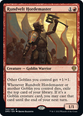 MTG Dominaria United 142/281 Rundvelt Hordemaster