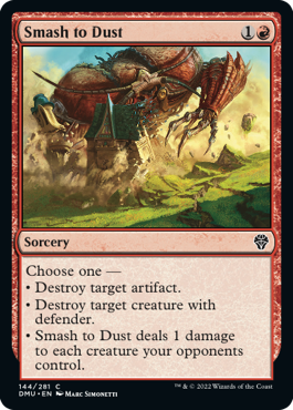 MTG Dominaria United 144/281 Smash to Dust