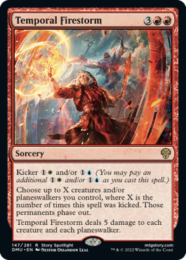 MTG Dominaria United 147/281 Temporal Firestorm