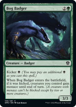 MTG Dominaria United 156/281 Bog Badger