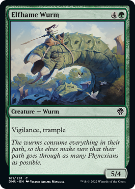 MTG Dominaria United 161/281 Elfhame Wurm