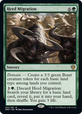 MTG Dominaria United 165/281 Herd Migration