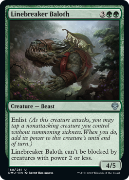 MTG Dominaria United 168/281 Linebreaker Baloth