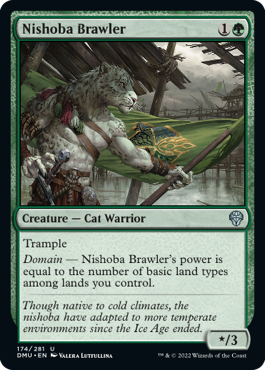 MTG Dominaria United 174/281 Nishoba Brawler