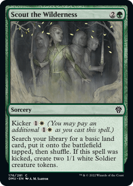 MTG Dominaria United 176/281 Scout the Wilderness