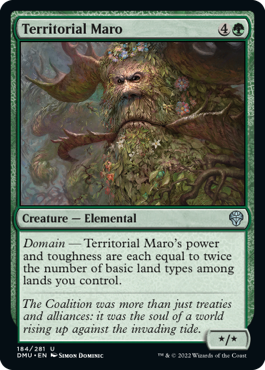 MTG Dominaria United 184/281 Territorial Maro
