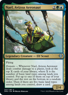 MTG Dominaria United 207/281 Nael, Avizoa Aeronaut