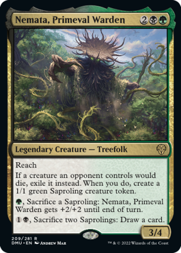 MTG Dominaria United 209/281 Nemata, Primeval Warden