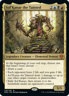 MTG Dominaria United 219/281 Sol'Kanar the Tainted