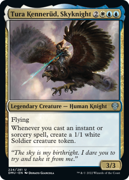 MTG Dominaria United 224/281 Tura Kennerüd, Skyknight