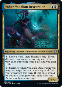MTG Dominaria United 226/281 Vohar, Vodalian Desecrator