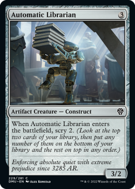 MTG Dominaria United 229/281 Automatic Librarian
