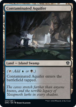 MTG Dominaria United 245/281 Contaminated Aquifer