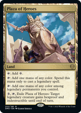 MTG Dominaria United 252/281 Plaza of Heroes