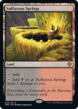 MTG Dominaria United 256/281 Sulfurous Springs