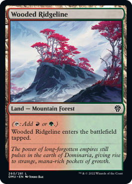 MTG Dominaria United 260/281 Wooded Ridgeline