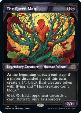 MTG Dominaria United 289 The Raven Man